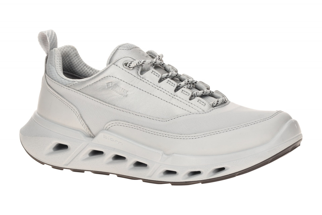 ECCO 850303 BIOM 720 Damen Sportschuhe grau concrete/pure silver mit GORE-TEX...