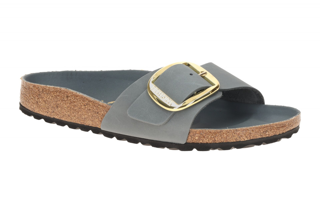 Birkenstock MADRID BIG BUCKLE 1032090 grau - Pantolette f?r Damen