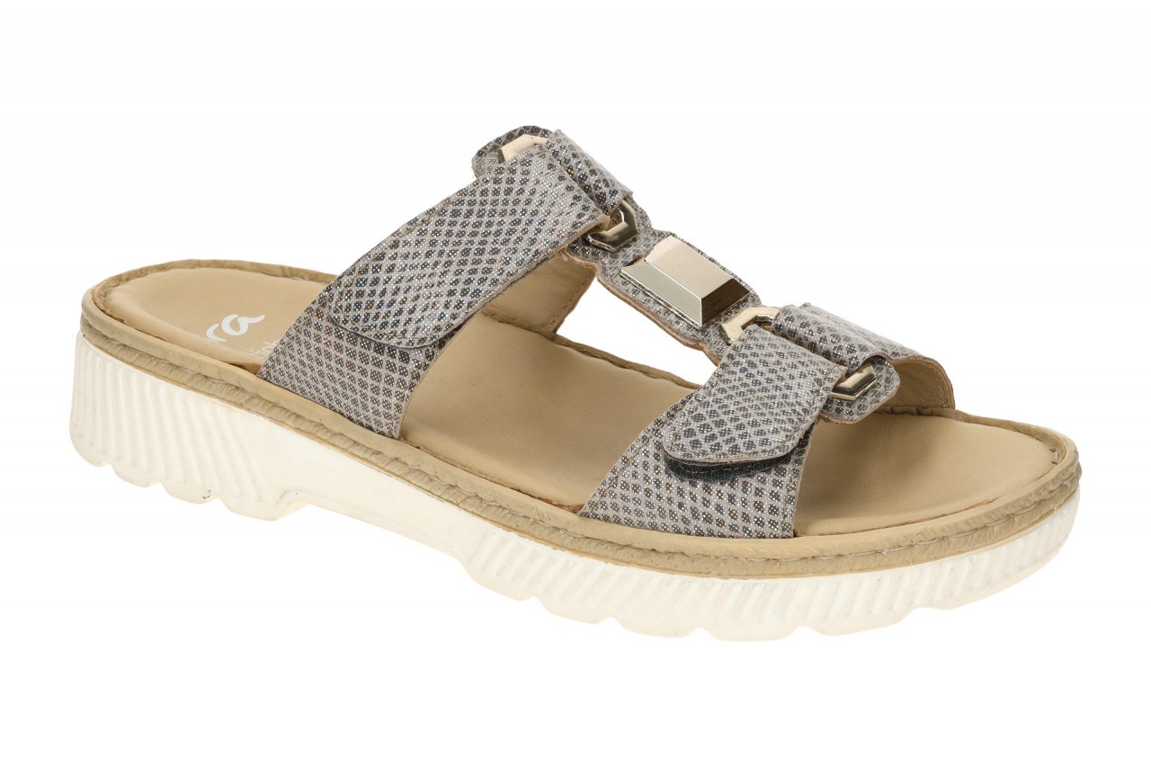 ara 12-39103 05 Capri-S Damen Pantolette Grau Cashmere Bequeme Schuhe mit Kle...