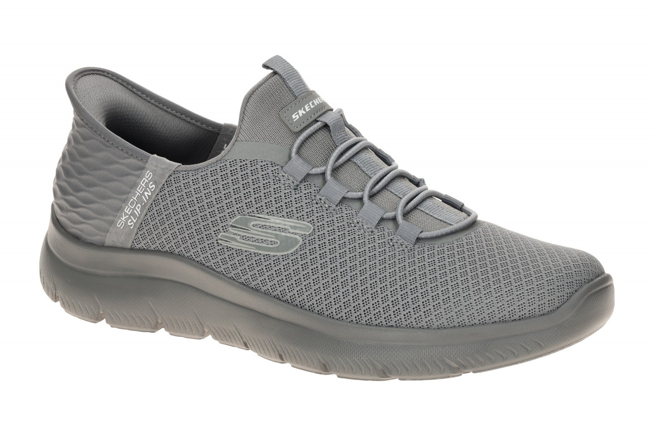 Skechers SUMMITS 232457 GRY grau - Slipper f?r Herren