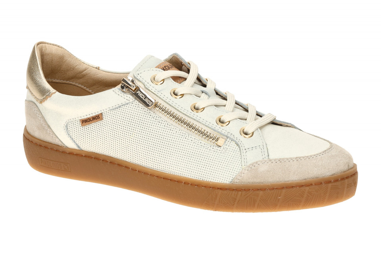 Pikolinos W7B-6737C2 off white LANZAROTE Damenschuhe wei? bequem Schn?r-Halbs...