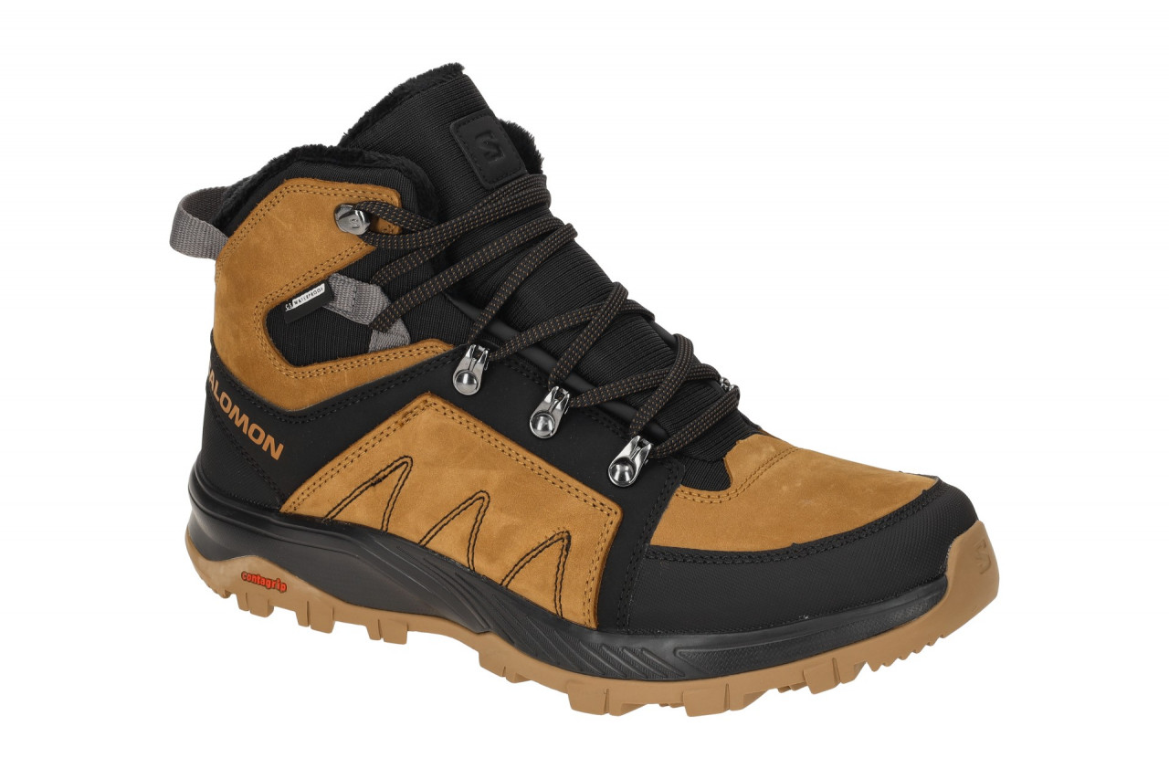 Salomon OUTCHILL TS CSWP 473819 hell-braun - Trekking- und Wanderstiefelette ...