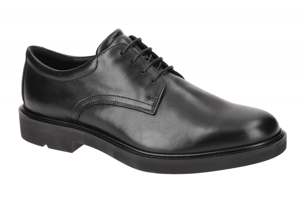 Ecco 52560401001 Metropole London Herrenschuhe Schwarz Glattleder Schn?rschuhe