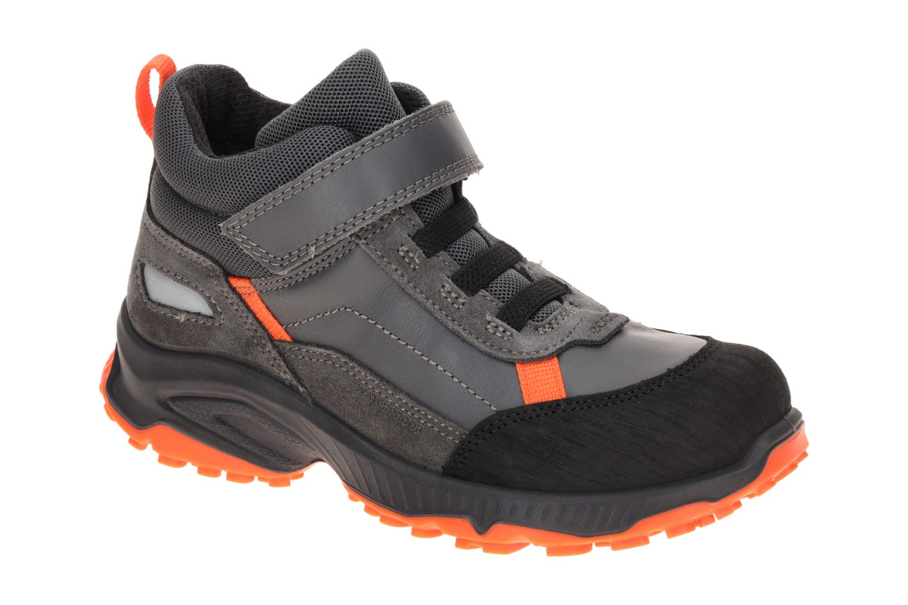 Ecco 724752 RECEPTOR XP - KIDS ANKLE Jungen Trekking Schuhe Grau Black/Magnet