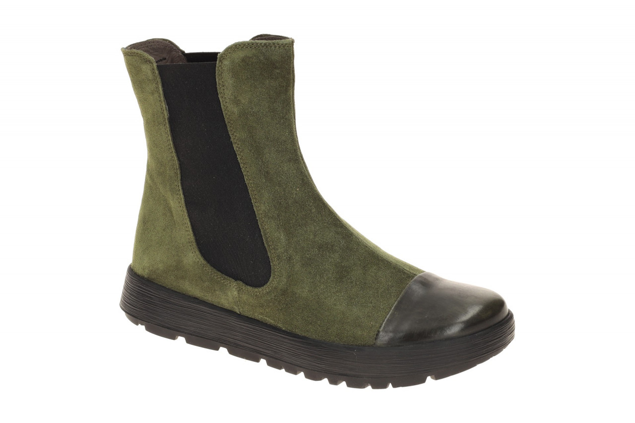 Think 3-000993-7000 COMODA Damen Stiefeletten Gr?n Olive Kombi Bequeme Chelse...