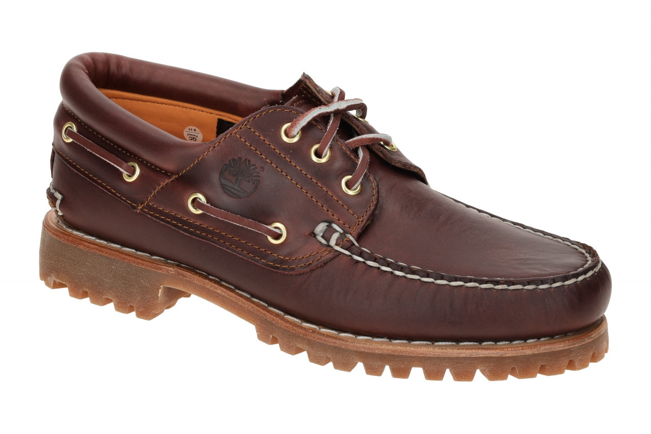 Timberland TIMBERLAND AUTHENTIC 50009 648 bordo - bequeme Halbschuhe f?r Herren