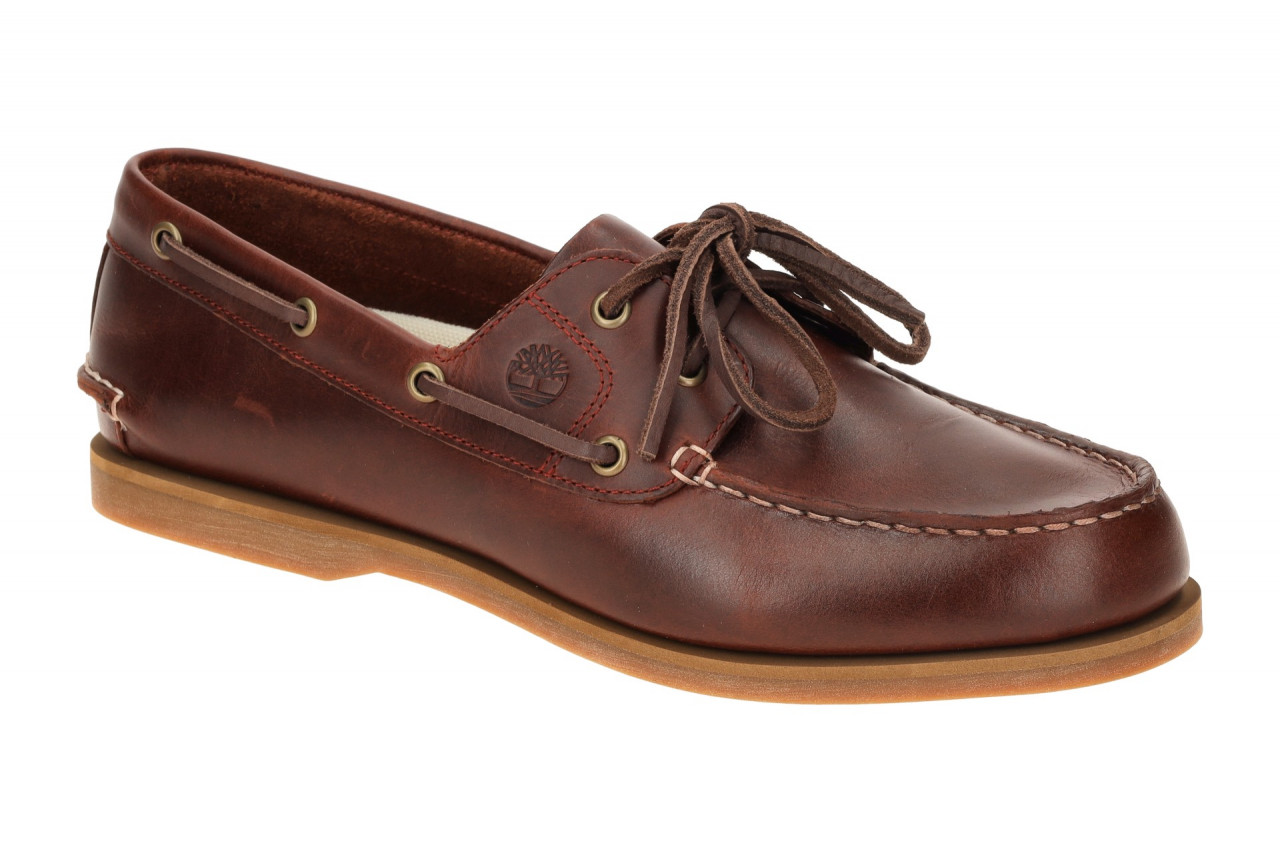 Timberland CLASSIC BOAT 0A2Q9X EIW bordo - bequeme Halbschuhe f?r Damen