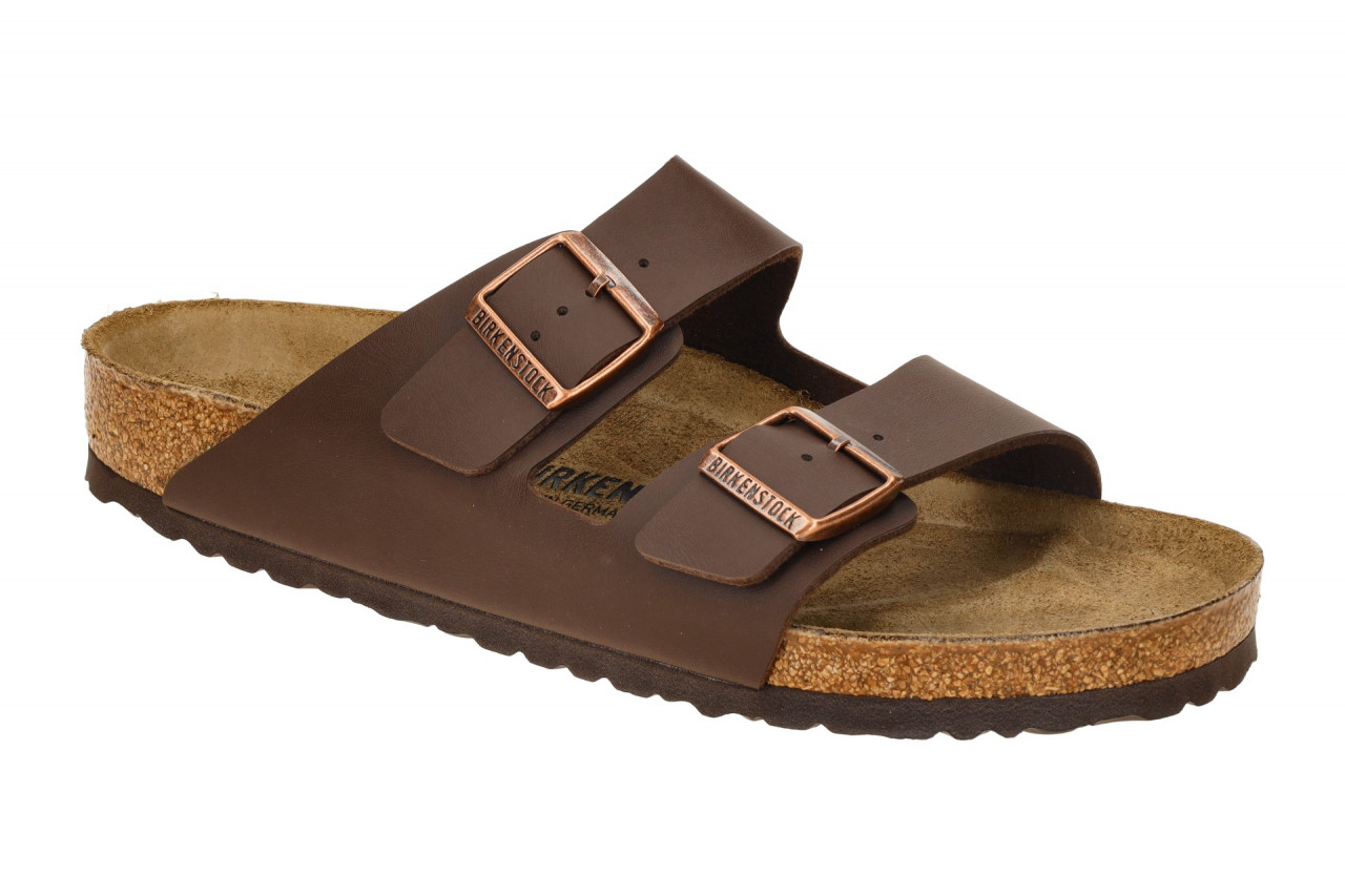 Birkenstock ARIZONA BS 51701 dunkel-braun - bequeme Pantoletten f?r Herren