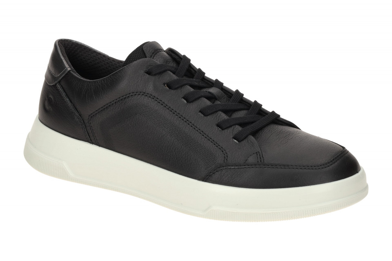 Ecco 223803 MOVE - WOMEN LACE UP Damenschuhe Schwarz Silver Foil