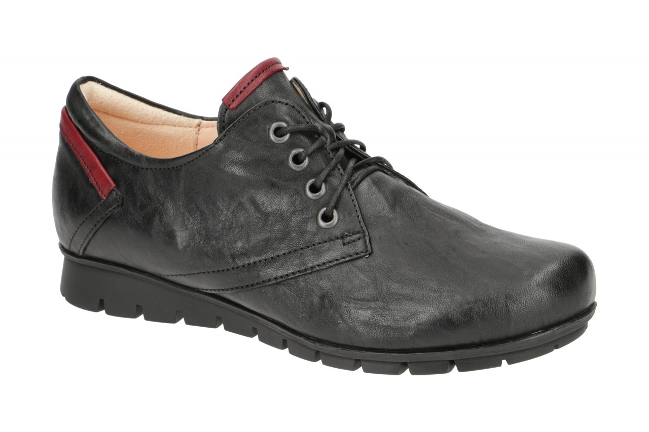 Think MENSCHA 3-000093-0000 schwarz - bequeme Halbschuhe f?r Damen