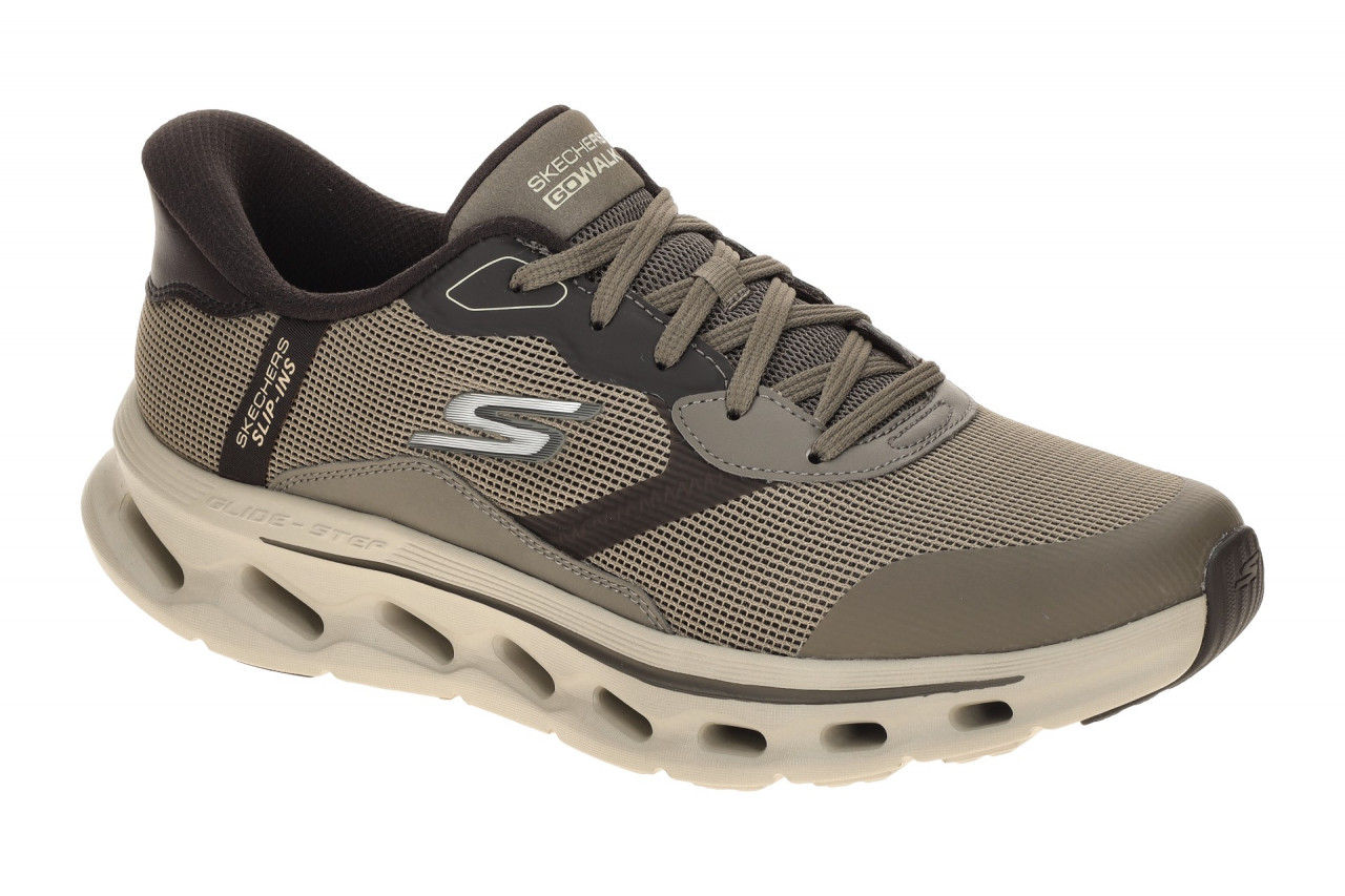 Skechers GO WALK GLIDE STEP 2.0 216660 DKTP taupe - Sneakers f?r Herren
