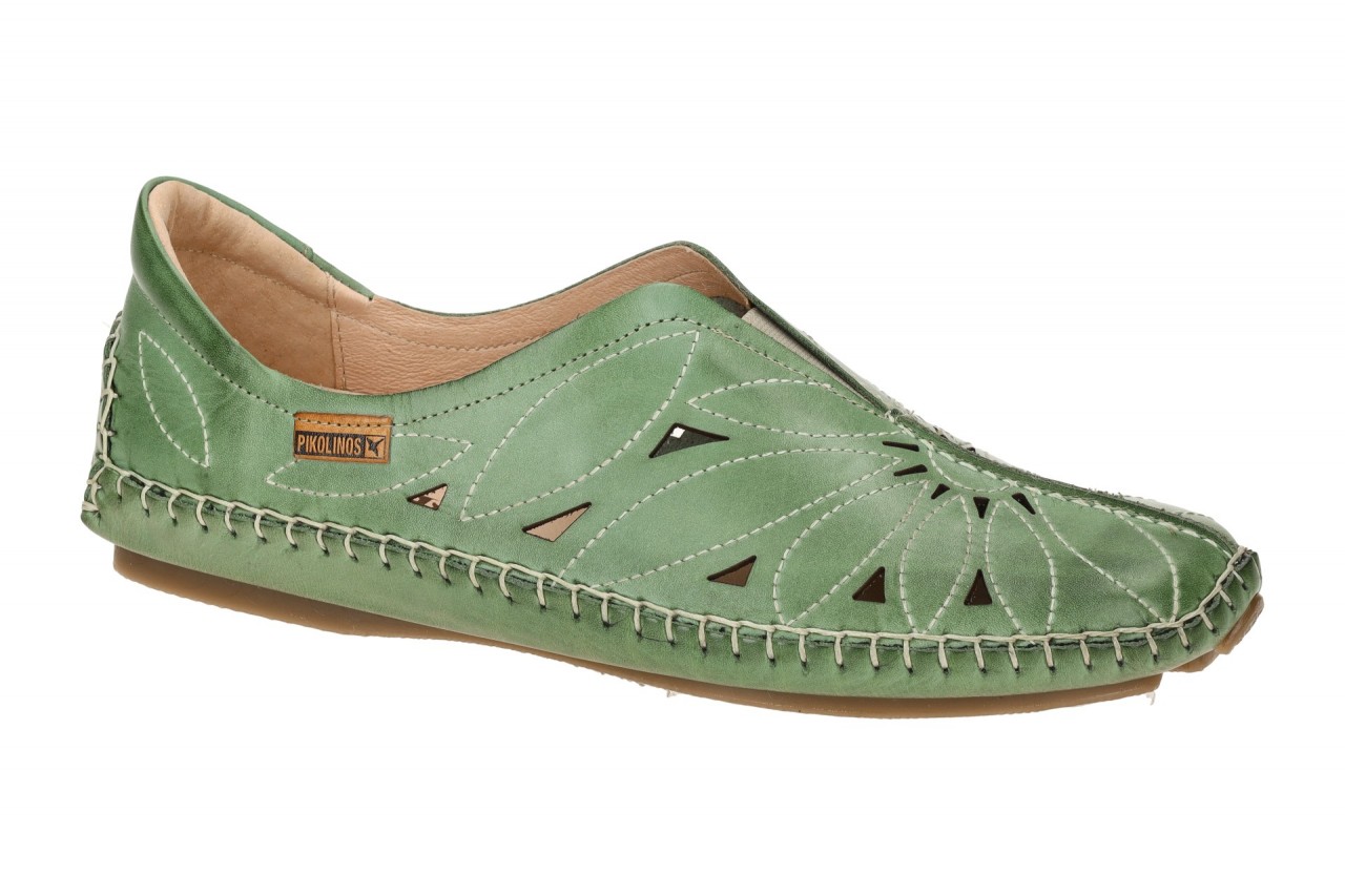 Pikolinos 578-7399 mint green JEREZ Damen Slipper gr?n Echtleder Gummi-Sohle