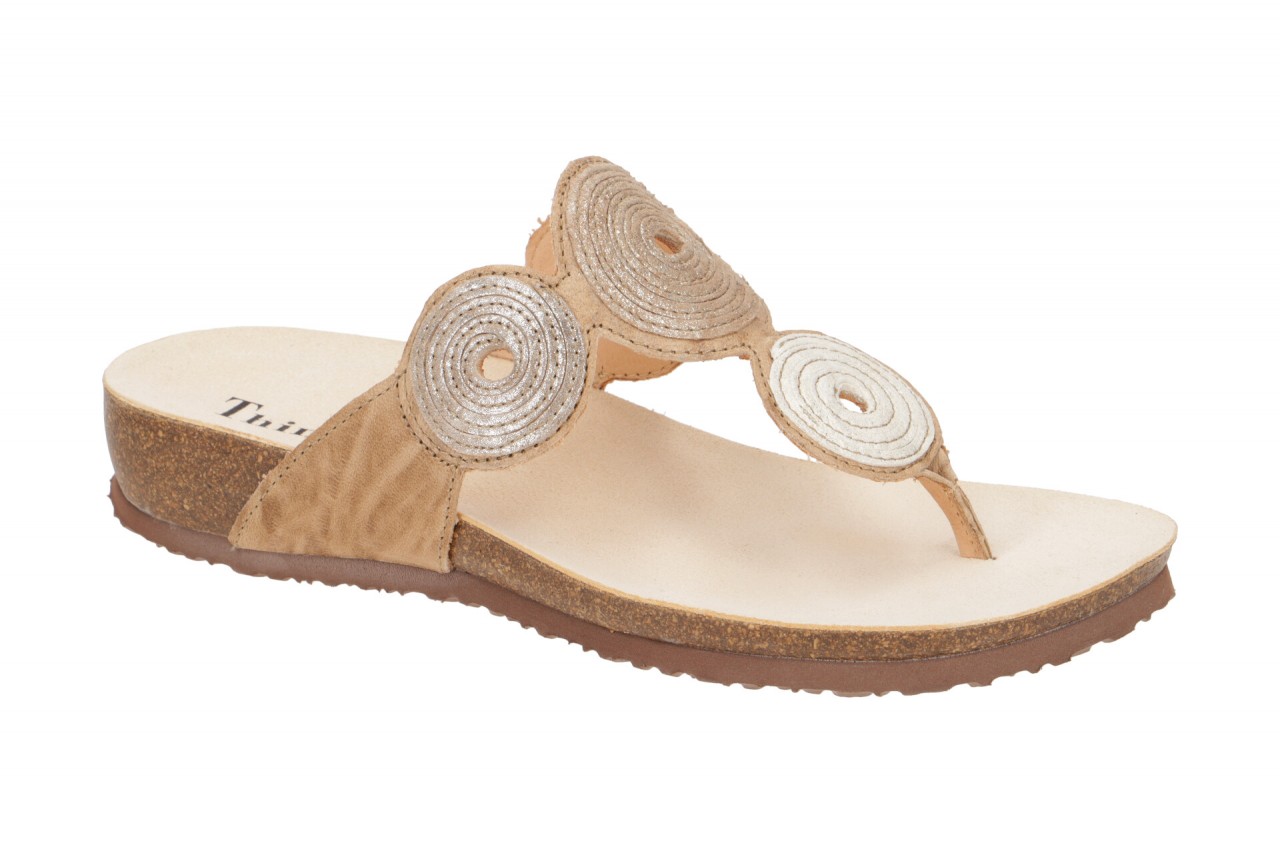 Think JULIA 3-000372-4000 beige - Pantoletten f?r Damen