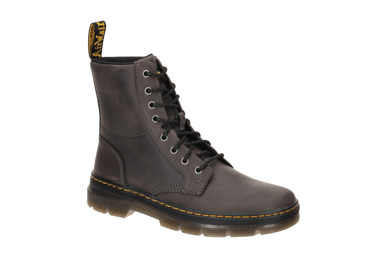 Dr. Martens COMBS LEATHER 40603020 dunkel-grau - UNISEX Damen- und Herrenschuhe