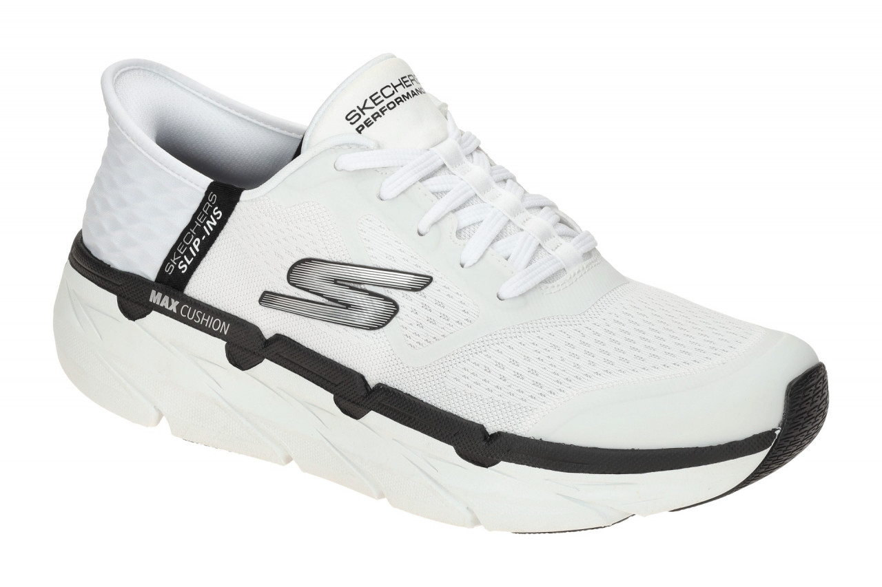 Skechers MAX CUSHIONING PREMIER 220313 WBK wei? - sportliche Halbschuhe f?r H...