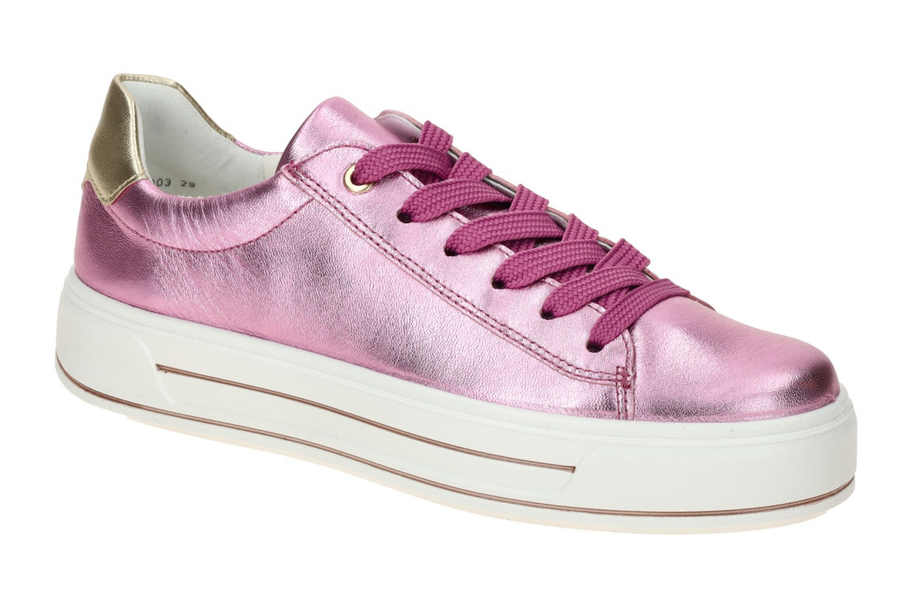 ara 12-23003 29 Damenschuhe Plateau-Sneaker orchidee platin H - Extra Weit