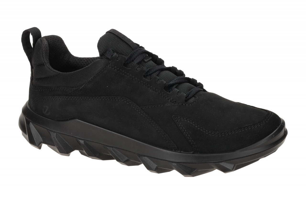 Ecco 82031302001 MX WOMEN Damen Schn?r-Halbschuhe Schwarz Nubuck-Leder