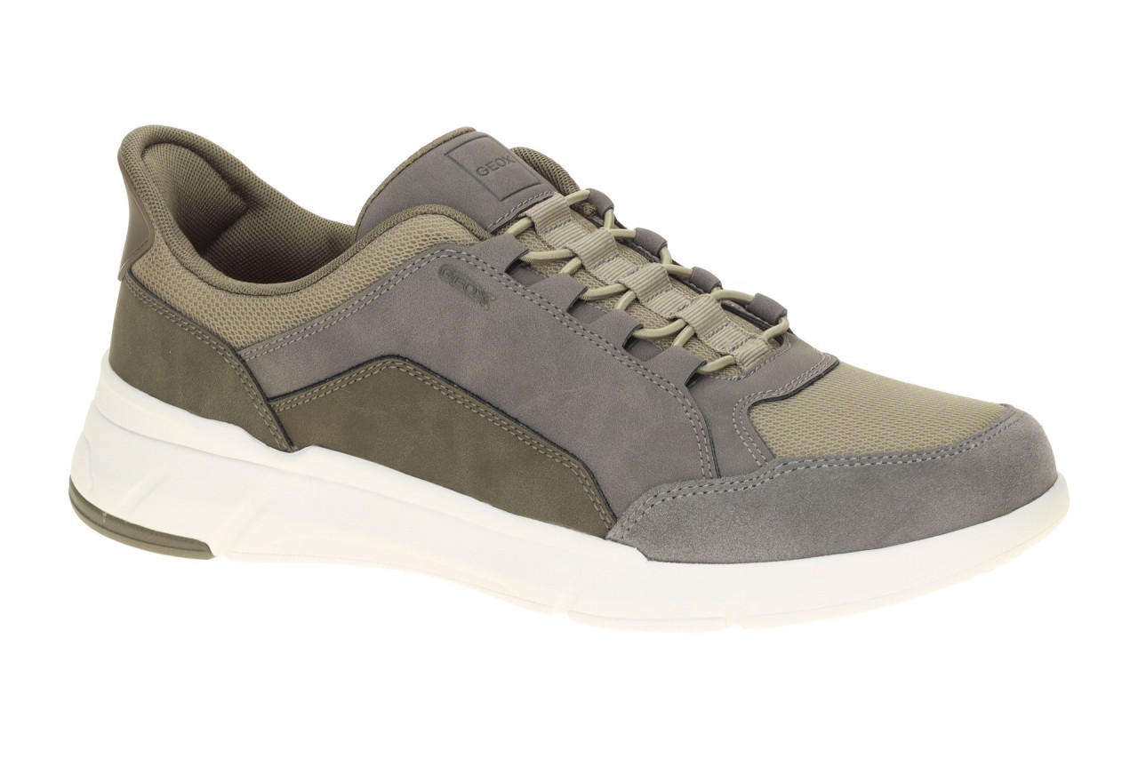 Geox Herrenschuhe U659KA VITTOUR PLUS Sneakers dunkelgrau FASTin System