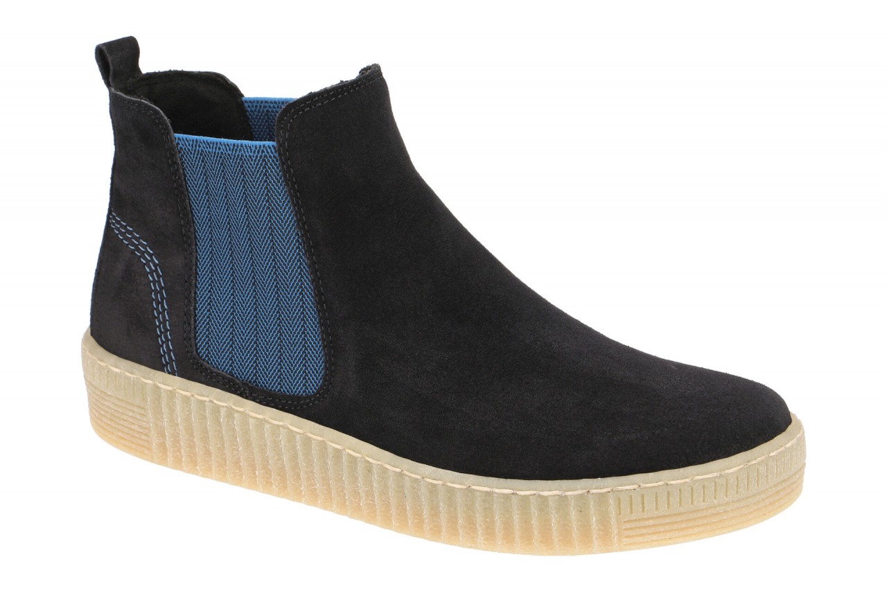 Gabor 73.731.16 dunkel-blau - bequeme Stiefelette f?r Damen