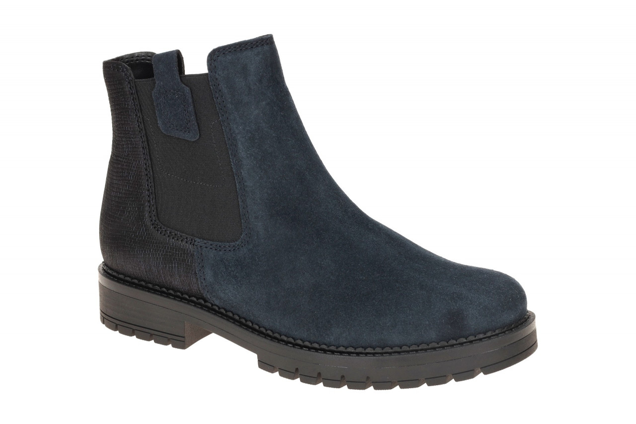 Gabor 72.720.46 blau - elegante Stiefelette f?r Damen