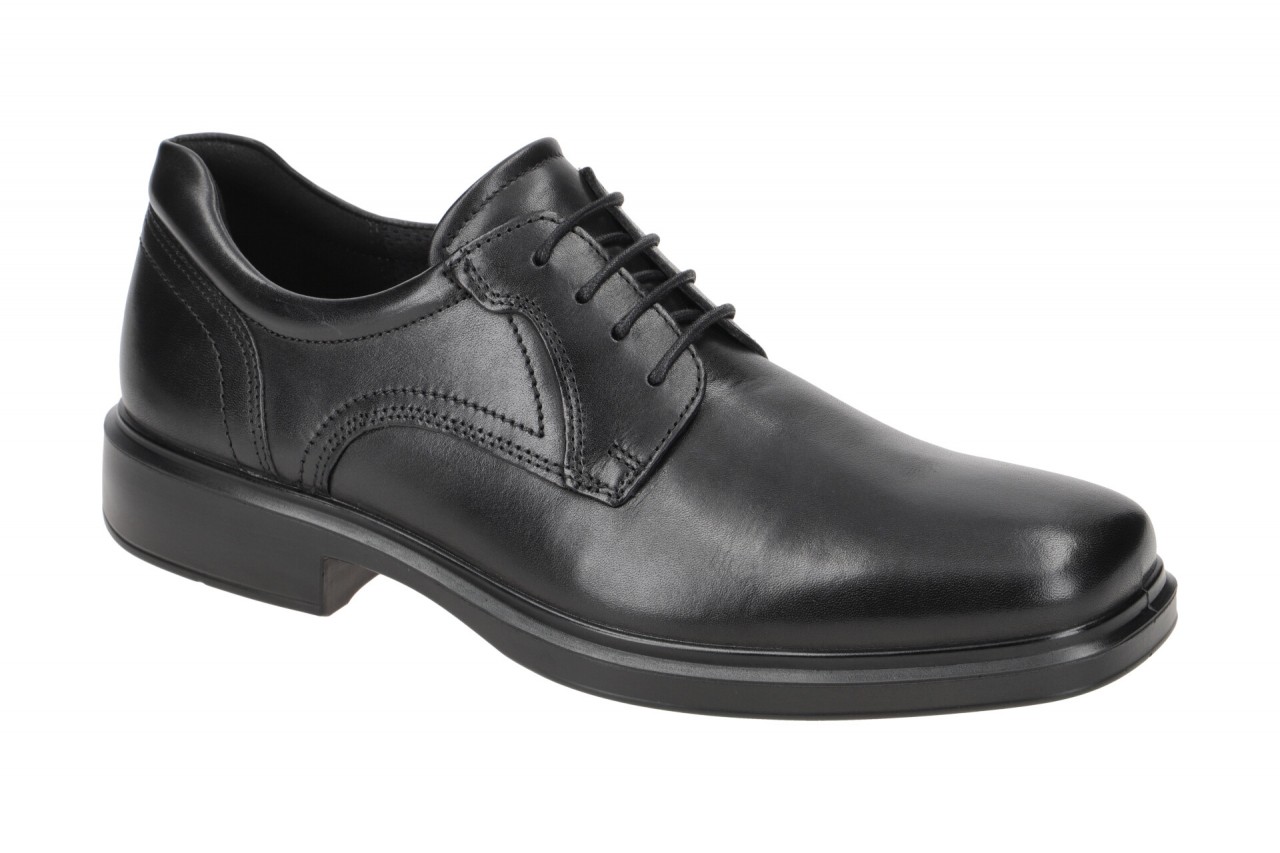 Ecco 50016401001 Helsinki 2 Herrenschuhe Schwarz Glattleder Schn?rschuhe