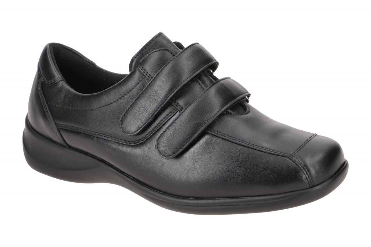 Waldl?ufer M54302 260 001 MILLU-S Damen Slipper Schwarz bequem & flexibel