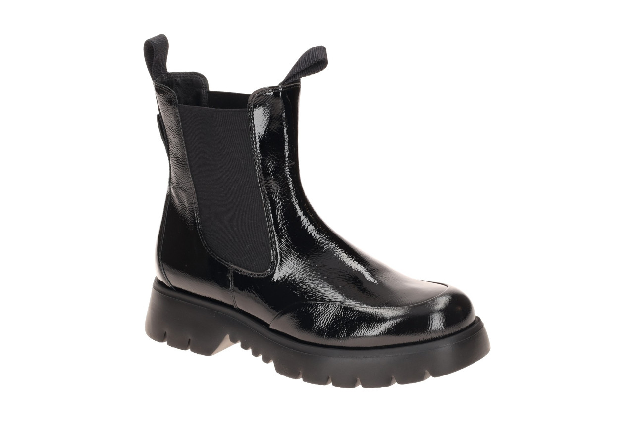 H?gl Damen Stiefeletten 2-10 2515 0100 KELVIN - schwarz Lack Chelsea Boots