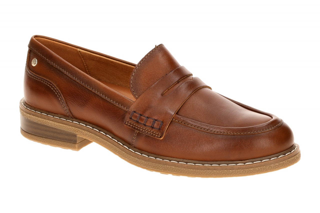 Pikolinos W8J-3541 cuero Aldaya Slipper Braun Bequeme Damenschuhe