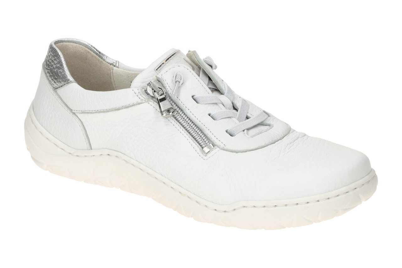 Waldl?ufer 612003 K-MILENA Damenschuhe wei?/silber Echtleder bequem flexibel