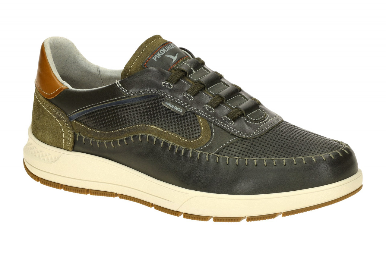 Pikolinos M7W-6423C1 Salamanca Herren Slipper, Dunkelgr?n, Komfort Fu?bett
