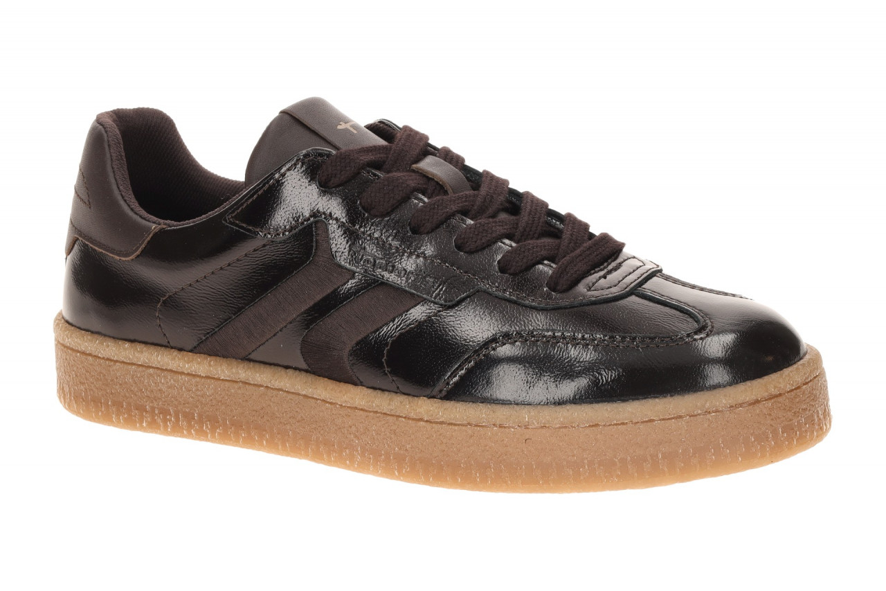 Tamaris 1-23723-44 332 Plateau Sneakers mocca braun - sportliche Schn?r-Halbs...