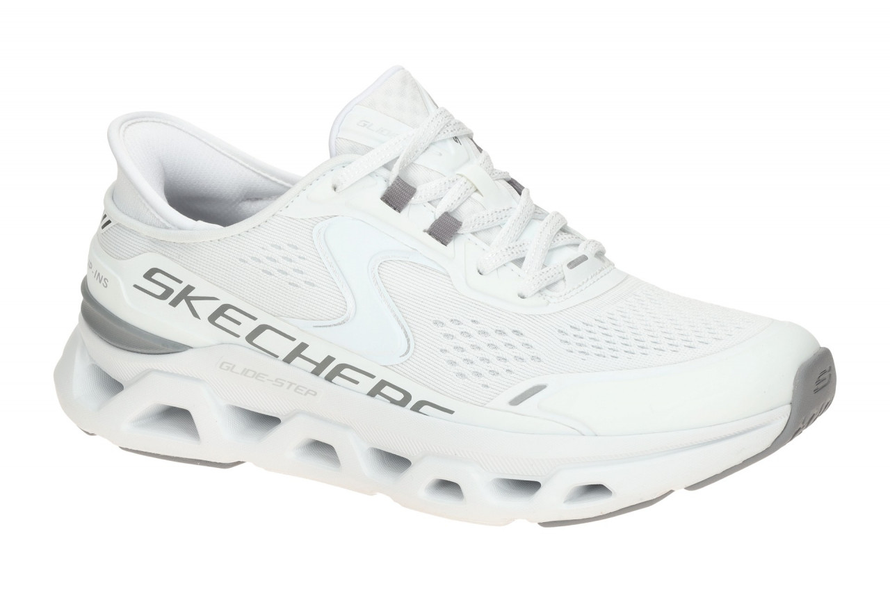 Skechers GLIDE STEP 150510 WHT wei? - sportliche Halbschuhe f?r Damen