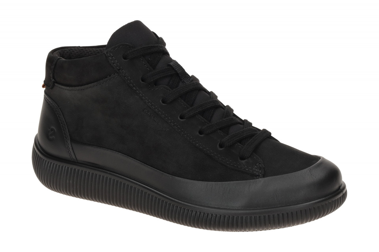 Ecco SOFT ZERO 22027351052 schwarz - bequeme Stiefelette f?r Damen