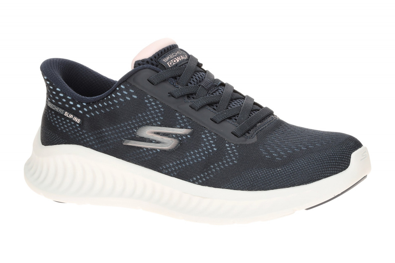Skechers 125643 NVW GO WALK NOW - KHLOE Damenschuhe navy/white Slip Ins