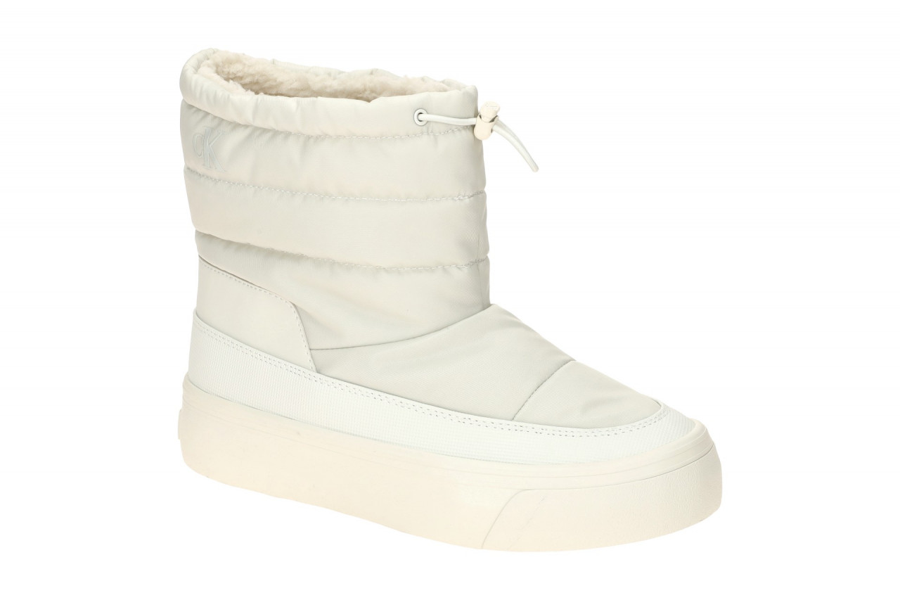 Calvin Klein VULC FLATF SNOWBOOTE YW01977 YAJ offwhite - Winterstiefel f?r Damen