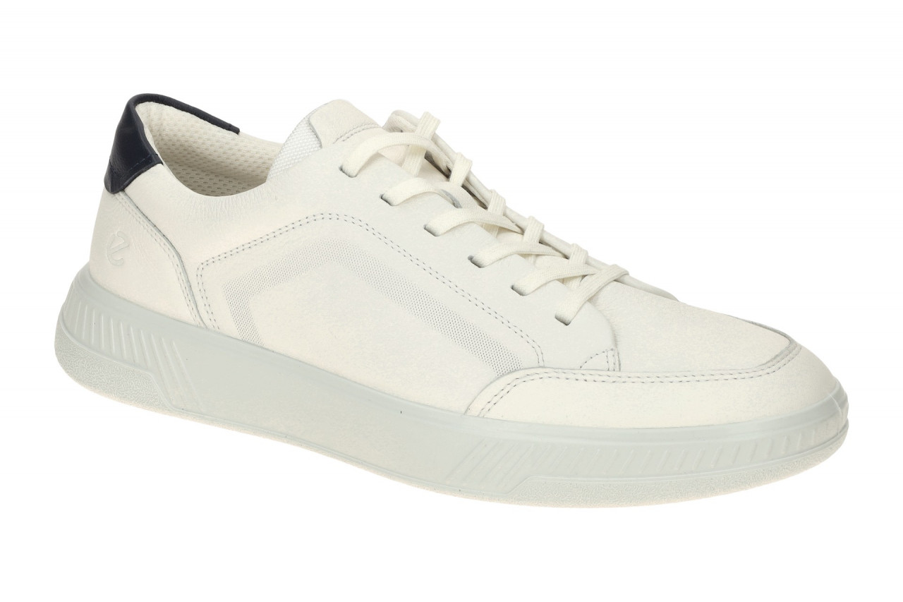 Ecco 551604 MOVE MEN Lace Up Herrenschuhe Wei? Marine - Echtleder flexibel & ...