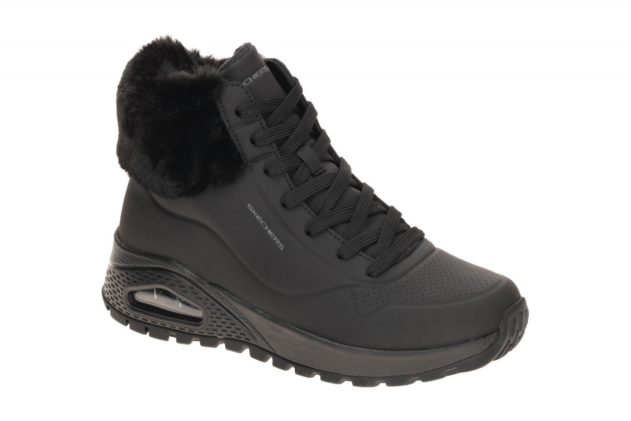 Skechers UNO 167274 BBK schwarz - Mid Cut Sneakers f?r Damen