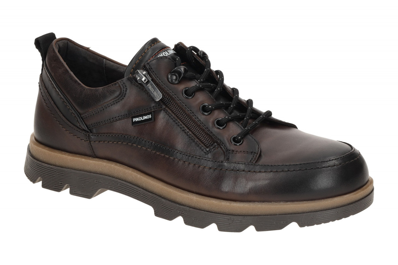 Pikolinos Herrenschuhe M3M-4163C1 VIGO olmo Braun - bequeme Schn?r Halbschuhe