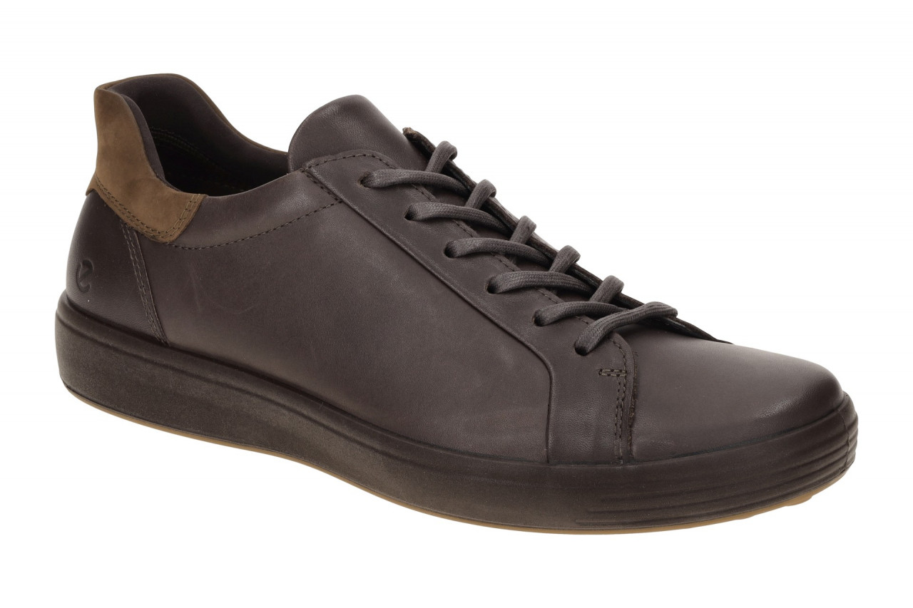 Ecco 470824 SOFT 7 MENS Slip On V2 Braun - sportliche Herren Slipper