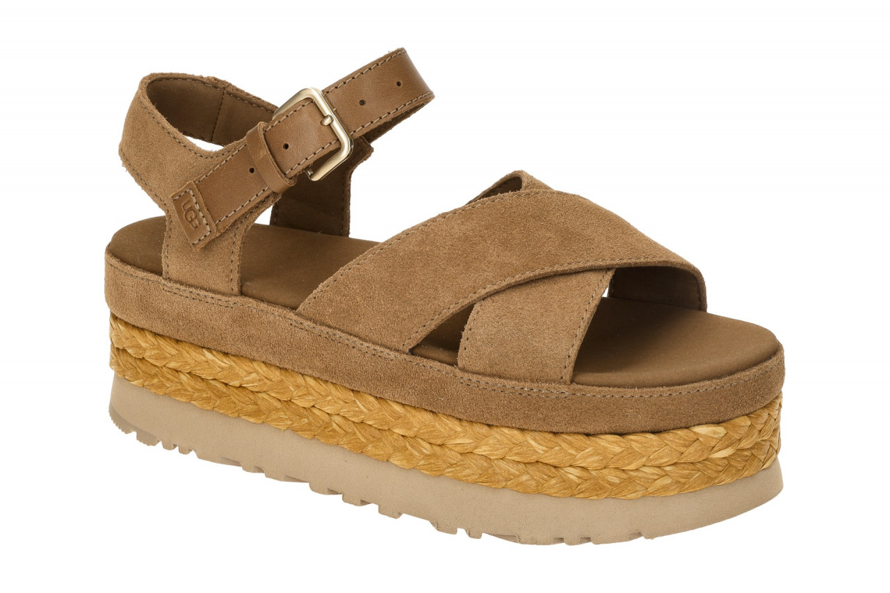 UGG AUBREY ANKLE STRAP 1167471 CHE hell-braun - Riemchen Sandale f?r Damen