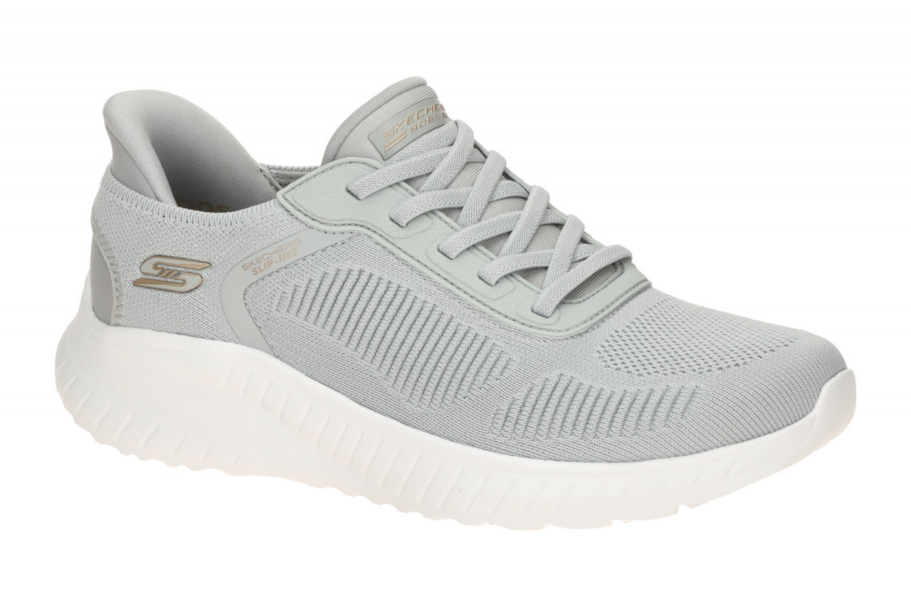 Skechers BOBS SQUAD CHAOS 117497 LTGY hell-grau - Sneakers f?r Damen