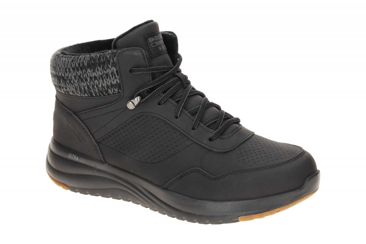 Skechers ON 144739 BKGY schwarz - Mid Cut Sneakers f?r Damen