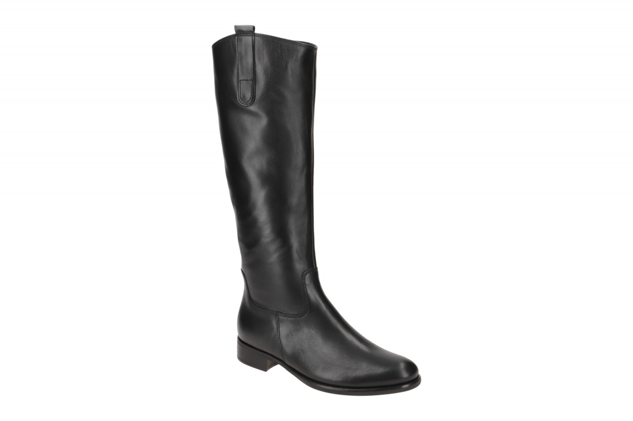 Gabor 71.649.27 schwarz - elegante Stiefel f?r Damen