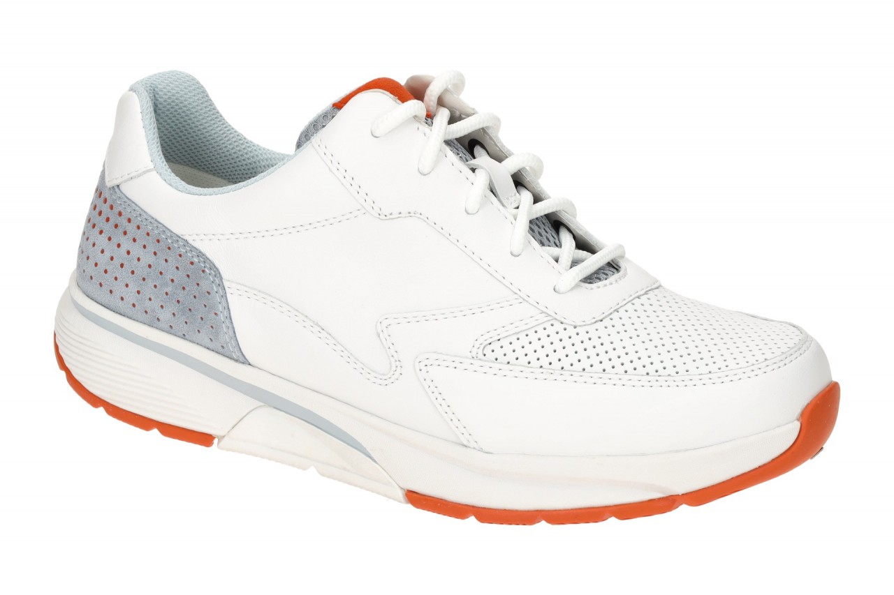 Gabor 46.876.51 ROLLINGSOFT Damen Sneaker Wei?/Lagune/Manda Bequeme Schn?r-Ha...