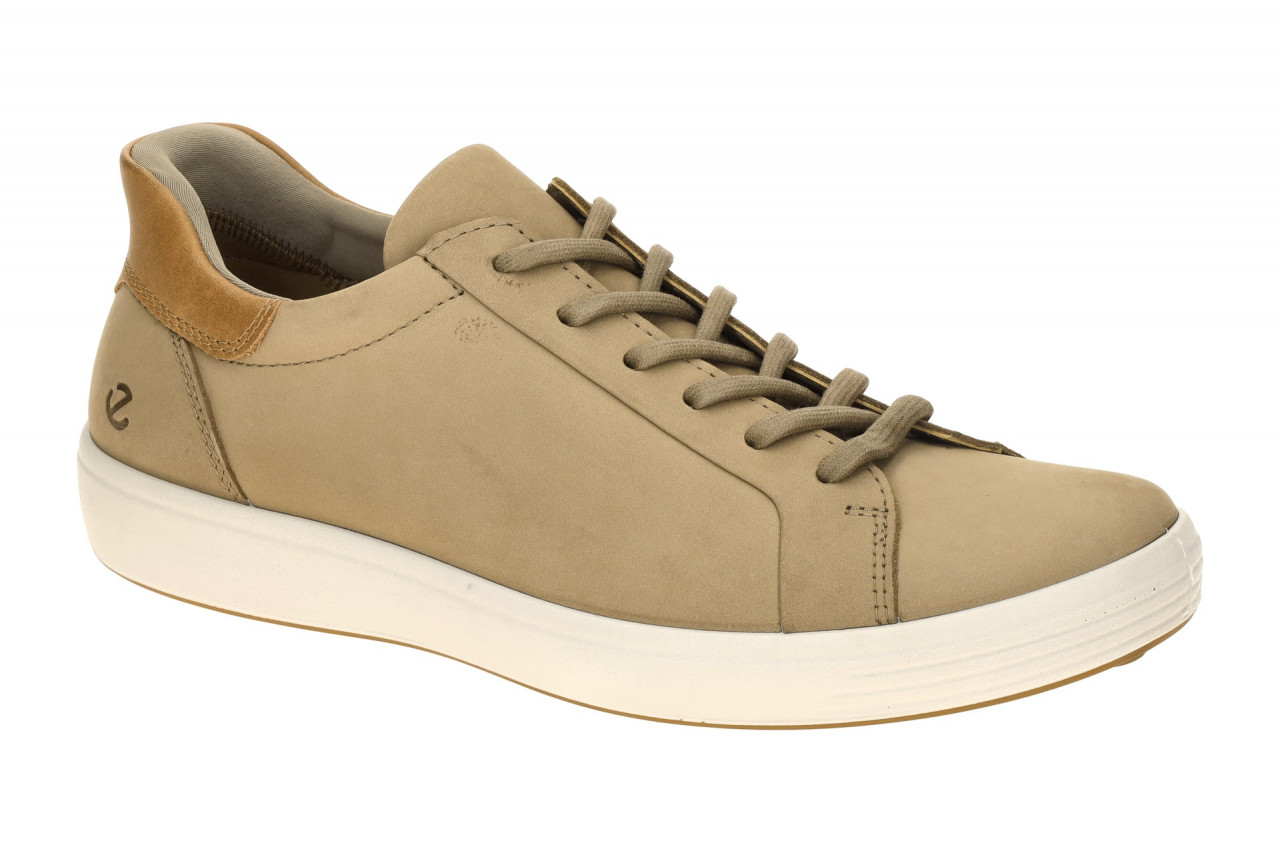 Ecco 470824 Soft 7 Slip On Herrenschuhe Braun - nutmeg brown/cashmere