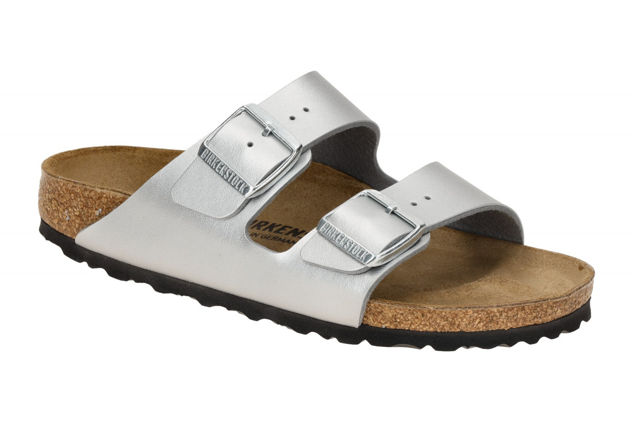 Birkenstock ARIZONA BS 1012283 silber - Pantolette f?r Damen