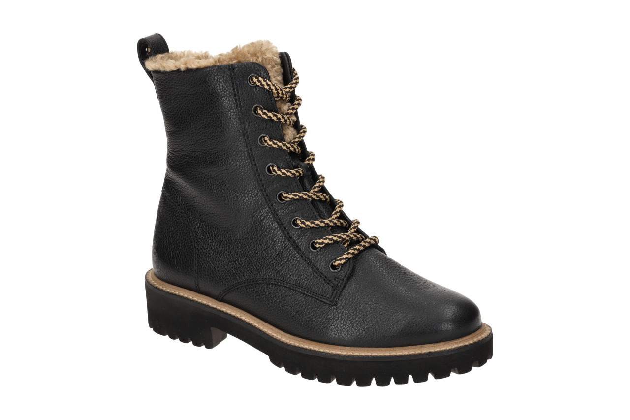 Paul Green Damen Winterstiefeletten 8175-010 Schwarz Warmfutter Gummisohle