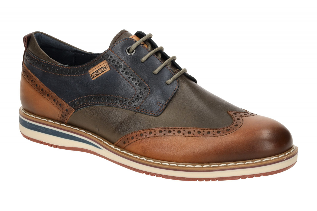 Pikolinos M1T-4191C1 Avila Herrenschuhe braun brandy elegante Halbschuhe