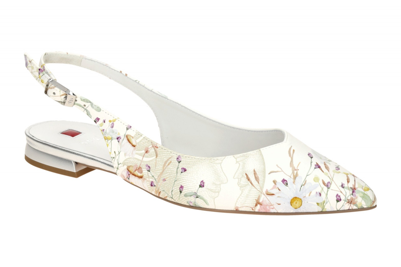 H?gl MONA 9-10 0119 0299 wei? - Sling Pumps f?r Damen