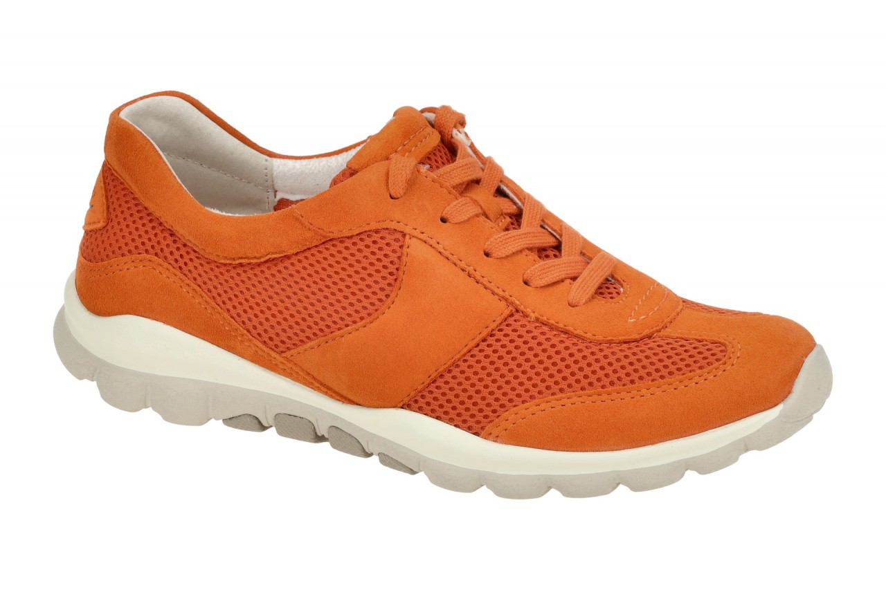 Gabor 66.966.32 Rollings oft Damen Sneaker Orange mandarine flexibel & bequem
